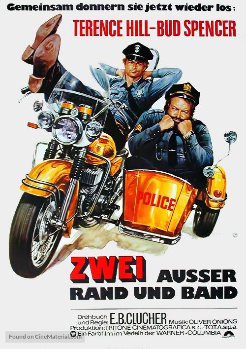 I due superpiedi quasi piatti - German Movie Poster