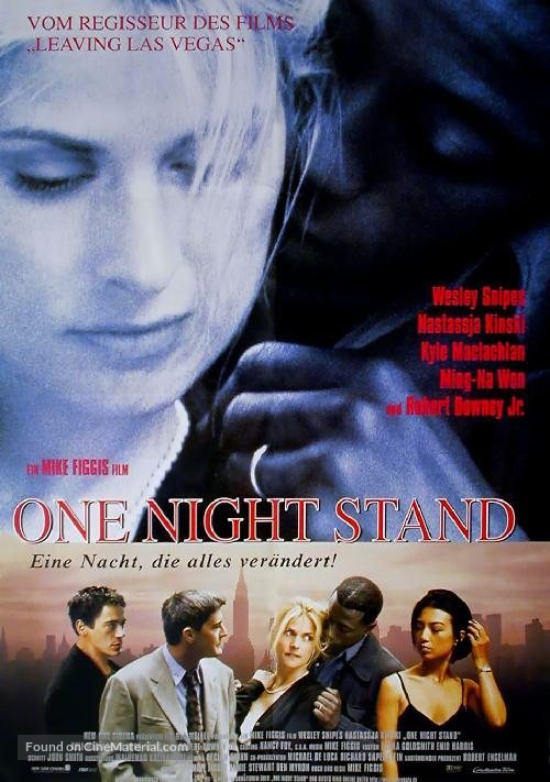 One Night Stand - German Movie Poster