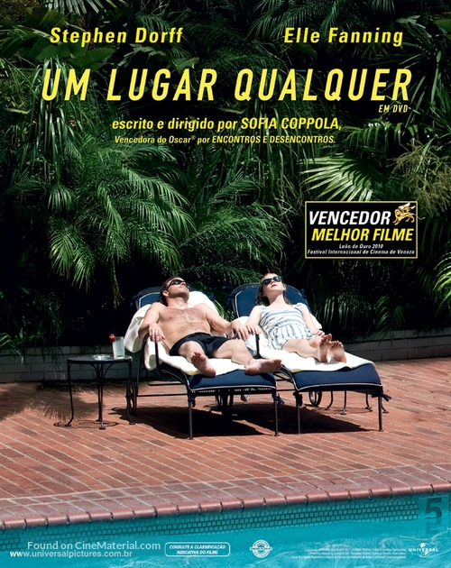 Somewhere - Brazilian Movie Poster