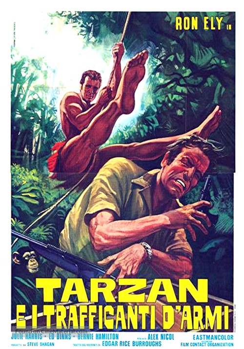 Tarzan and the Perils of Charity Jones - Italian Movie Poster