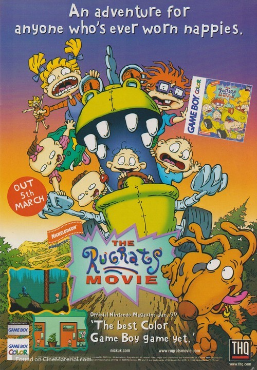 The Rugrats Movie - British Movie Poster