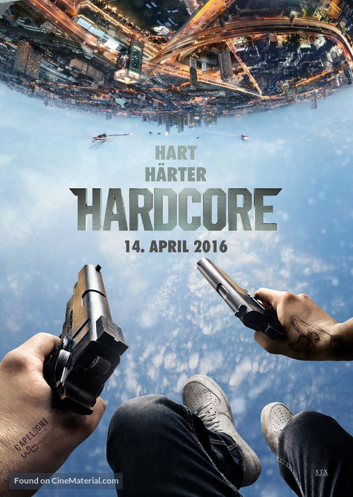 Hardcore Henry - German Movie Poster