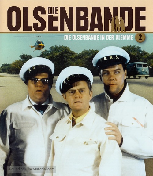 Olsen-banden p&aring; spanden - German Blu-Ray movie cover