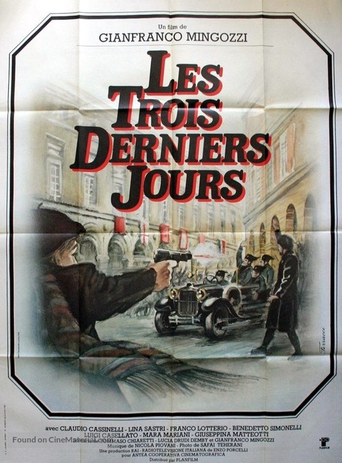 Gli ultimi tre giorni - French Movie Poster