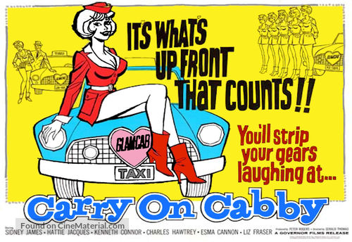 Carry on Cabby - Movie Poster