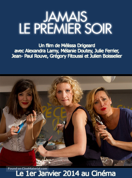 Jamais le premier soir - French Movie Poster