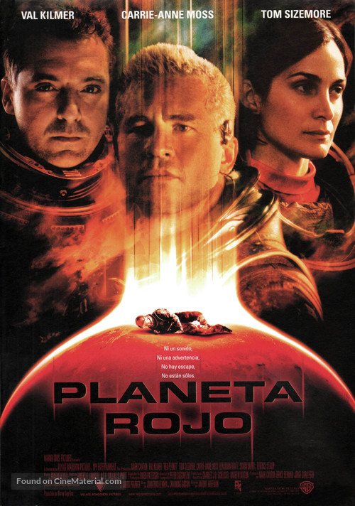 Red Planet - Spanish Movie Poster