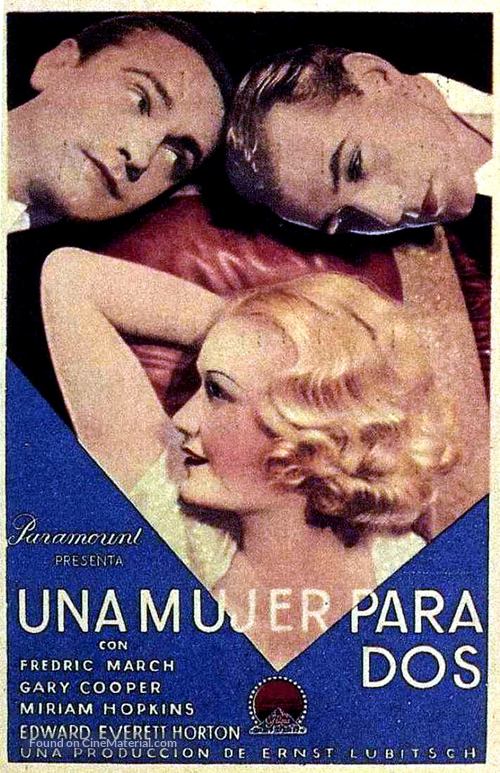 Design for Living - Spanish Movie Poster