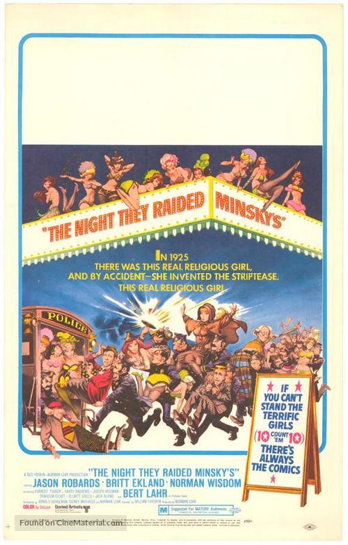 The Night They Raided Minsky&#039;s - Movie Poster