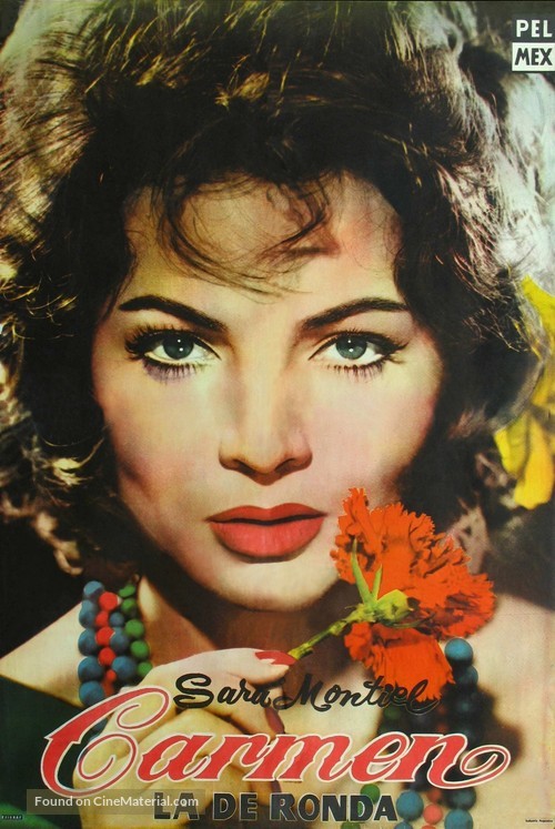 Carmen la de Ronda - Argentinian Movie Poster