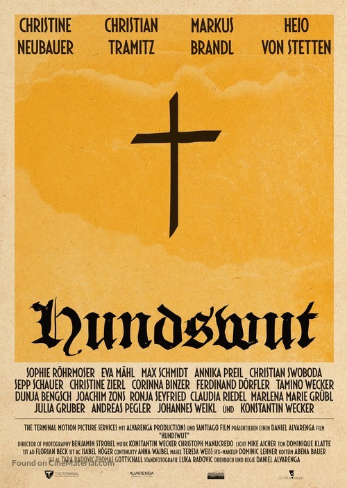 Hundswut - German Movie Poster