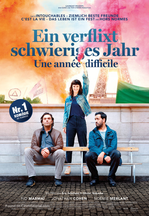 Une ann&eacute;e difficile - Swiss Movie Poster