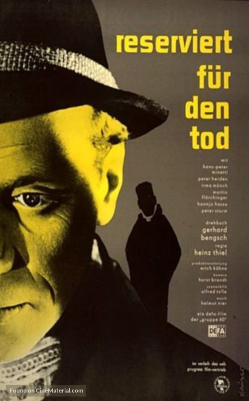 Reserviert f&uuml;r den Tod - German Movie Poster