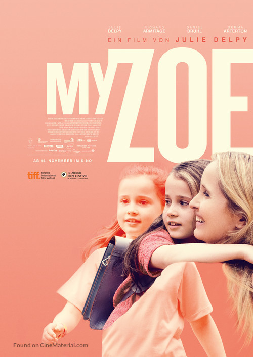 My Zoe - German Movie Poster