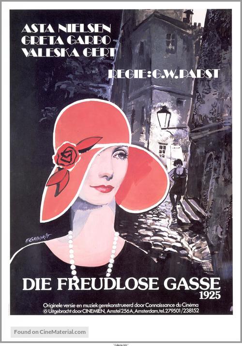 Die freudlose gasse - Dutch Movie Poster