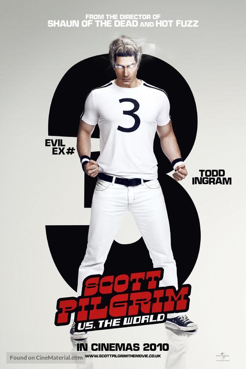 Scott Pilgrim vs. the World - British Movie Poster