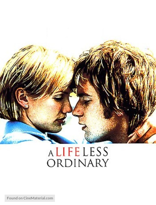 A Life Less Ordinary - DVD movie cover