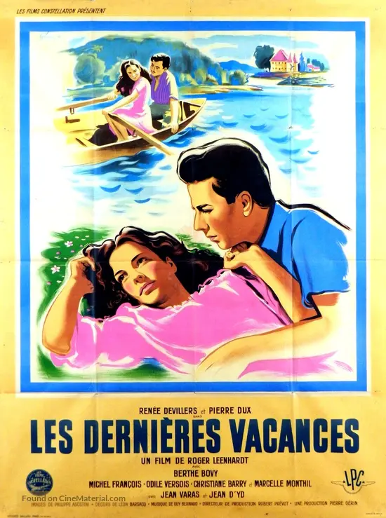 Derni&egrave;res vacances, Les - French Movie Poster