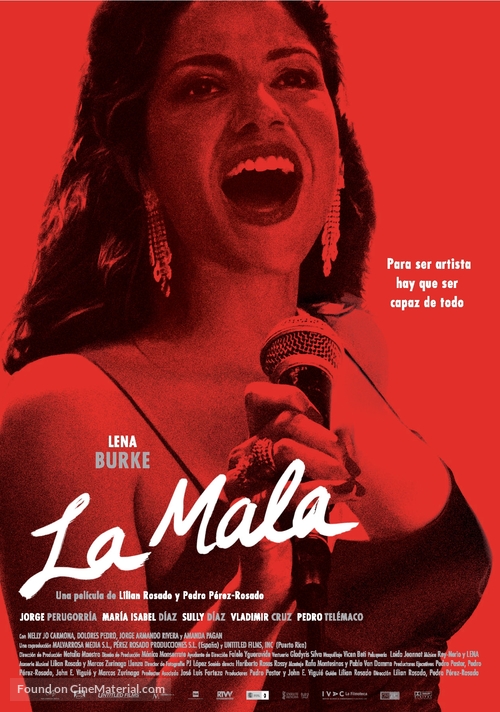 La mala - Spanish Movie Poster