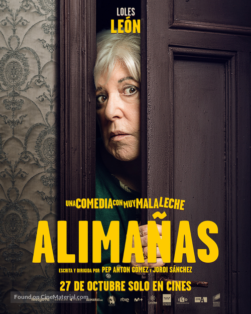 Alima&ntilde;as - Spanish Movie Poster