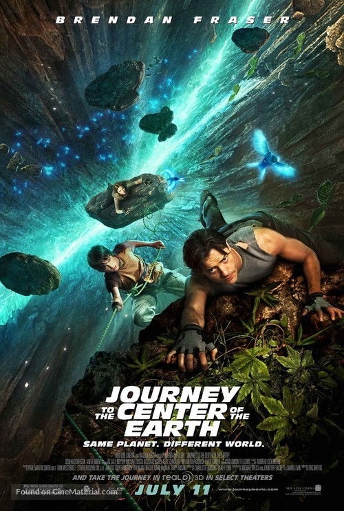 Journey to the Center of the Earth - Movie Poster