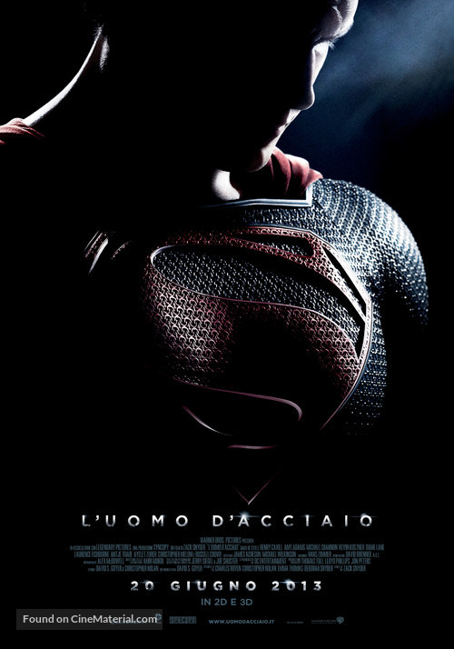 Man of Steel - Italian Movie Poster