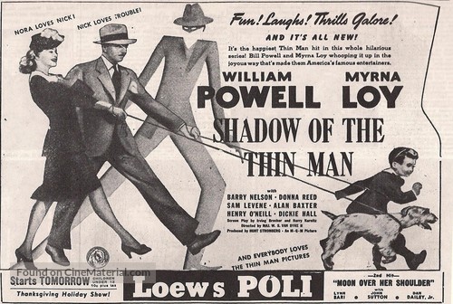 Shadow of the Thin Man - poster