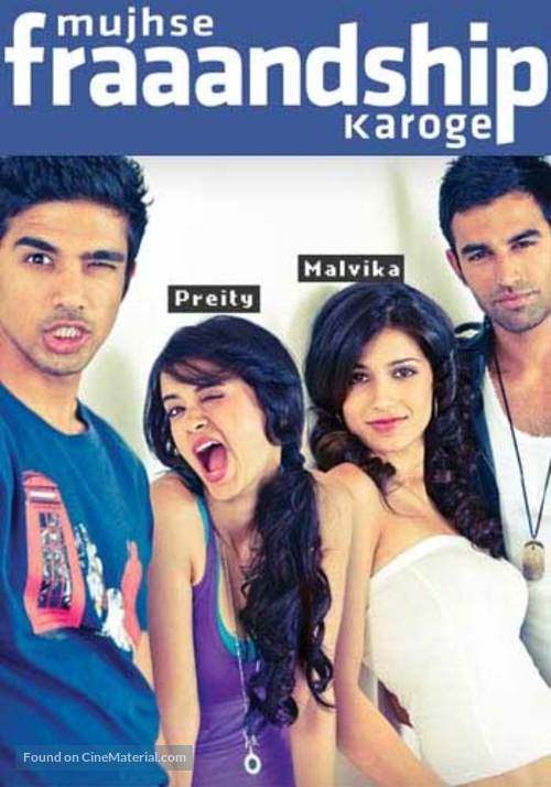 Mujhse Fraaandship Karoge - Indian DVD movie cover