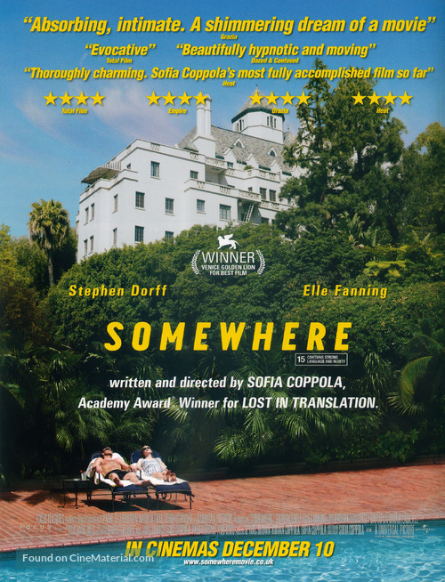Somewhere - British Movie Poster