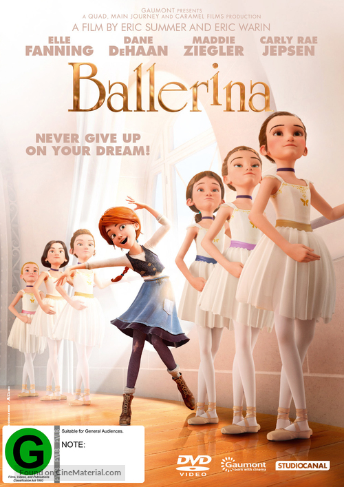 Ballerina - New Zealand DVD movie cover