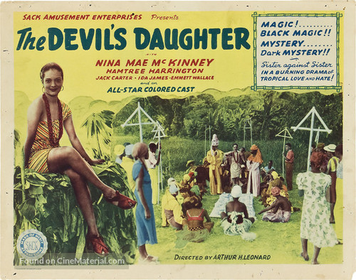 The Devil&#039;s Daughter - Theatrical movie poster