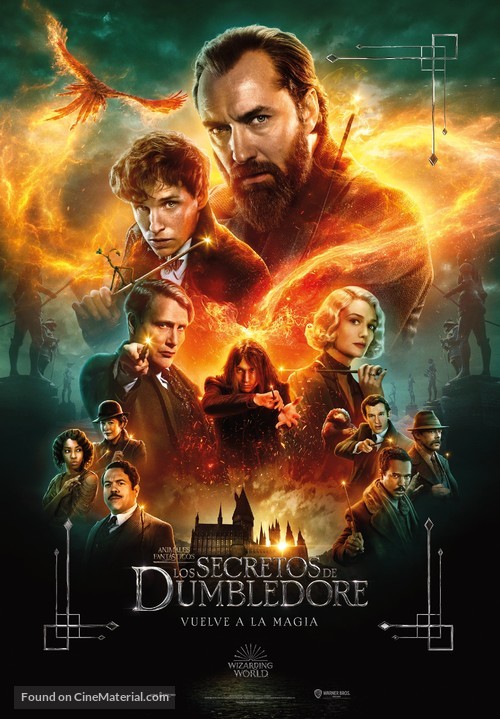 Fantastic Beasts: The Secrets of Dumbledore - Spanish Movie Poster