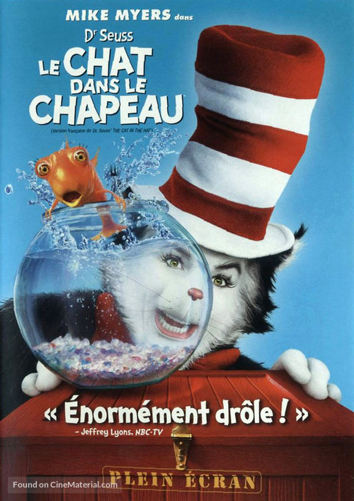 The Cat in the Hat - Canadian Movie Cover