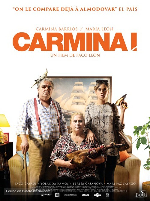 Carmina y am&eacute;n - French Movie Poster