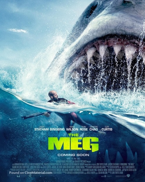 The Meg - British Movie Poster