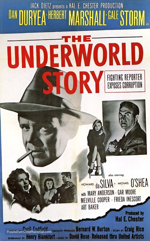 The Underworld Story - Movie Poster