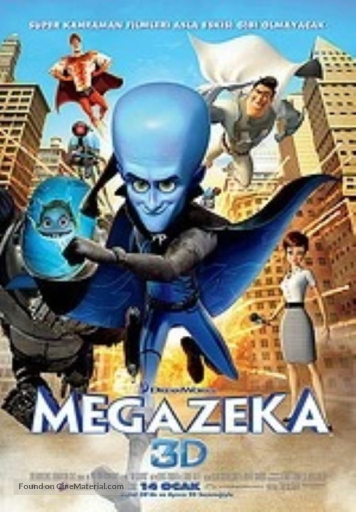 Megamind - Turkish Movie Poster