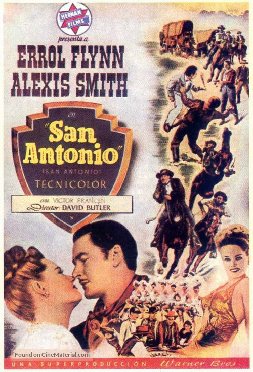San Antonio - Spanish Movie Poster