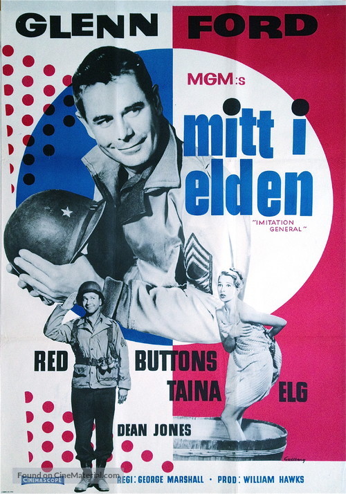 Imitation General - Swedish Movie Poster
