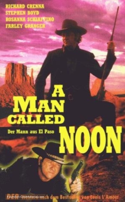 Un hombre llamado Noon - German VHS movie cover