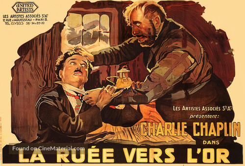 The Gold Rush - French Movie Poster