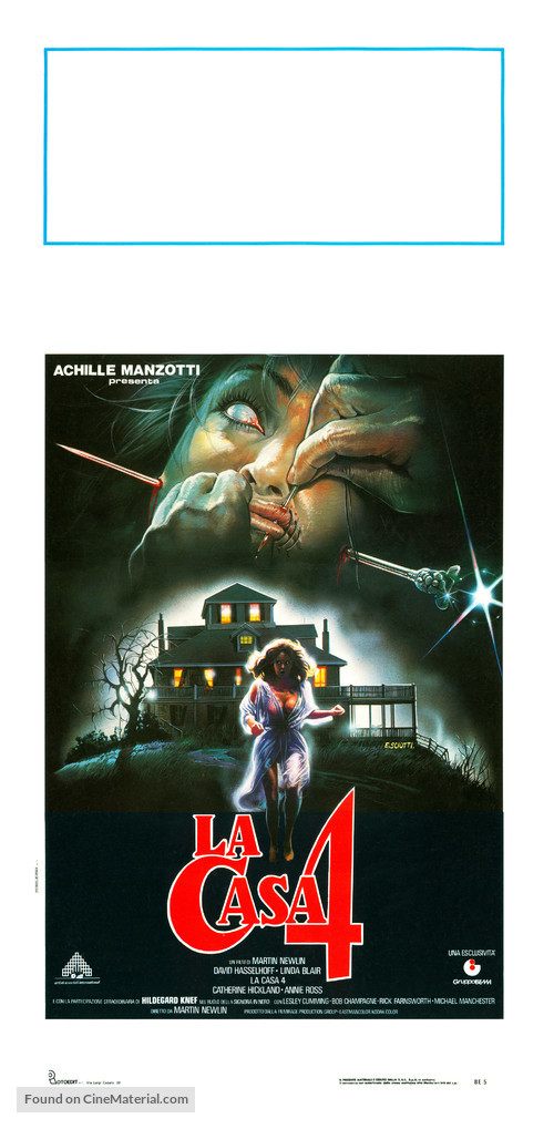 La casa 4 (Witchcraft) - Italian Movie Poster