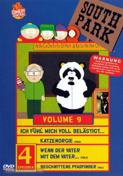 &quot;South Park&quot; - German DVD movie cover