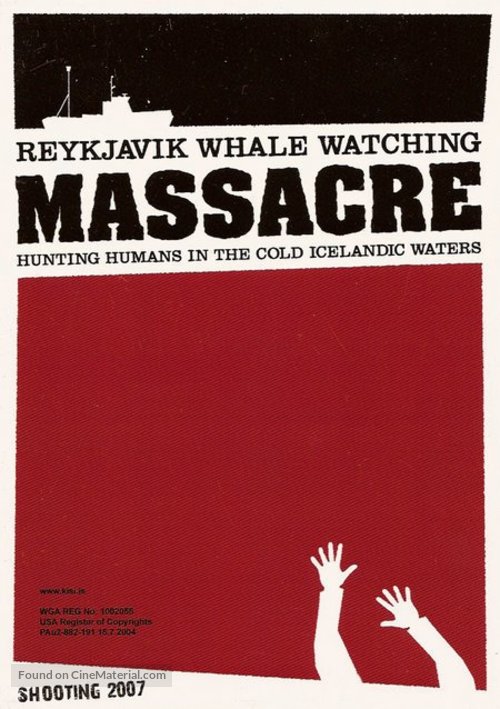 Reykjavik Whale Watching Massacre - Icelandic Movie Poster