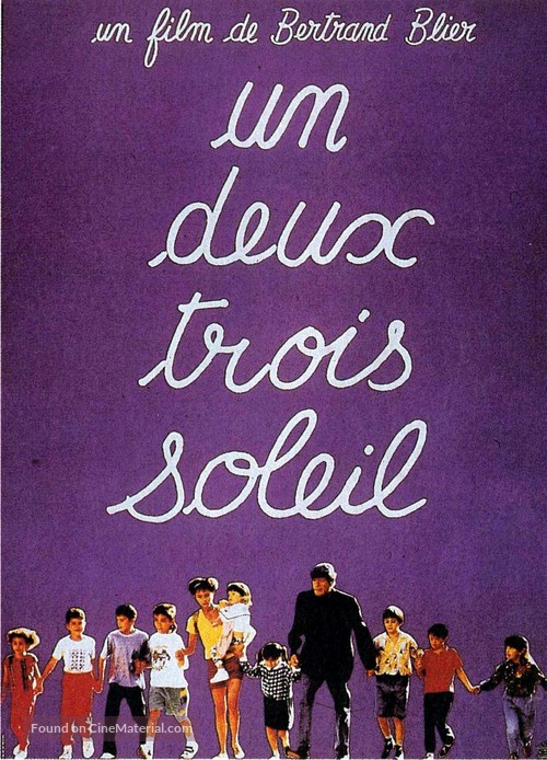 Un, deux, trois, soleil - French Movie Poster