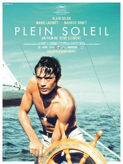 Plein soleil - French Re-release movie poster