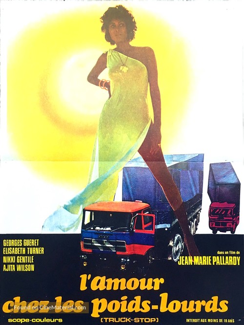 L&#039;amour chez les poids lourds - French Movie Poster