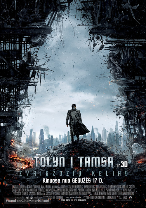 Star Trek Into Darkness - Lithuanian Movie Poster