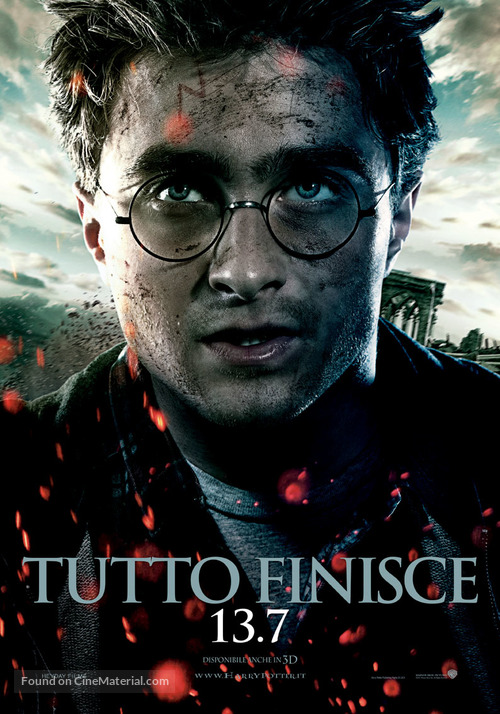 Harry Potter and the Deathly Hallows - Part 2 - Italian Movie Poster