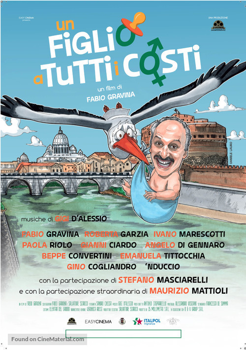 UN FIGLIO a TUTTI i COSTI - Italian Movie Poster